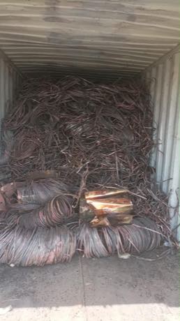 Copper wire and offcuts