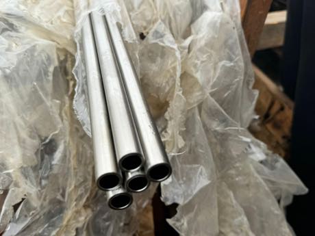 Wrapped stainless tube